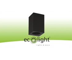 Ecolight GU10 paviršinio montavimo kvadratinis vieno halogeninio šviestuvo OHN-8C