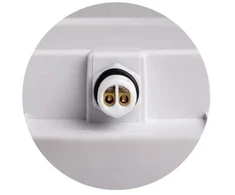 Ecolight Kanalinis šviestuvas TOR-151B 15W 4000K IP65 BALTA E5B16