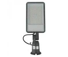 Ecolight Aukščiausios kokybės LED gatvės šviestuvas 150W 18000lm 4000K pilkas IP65 3 metų garantija (EC61784)