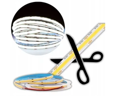 Ecolight LED COB šviestuvas „Taśma“ 320 10 W/m 6000 K 1000 lm/m 12 V IP20 5 m