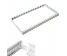Ecolight LED panelės tvirtinimo rėmelis 600x300x44, įspaudžiamas, aliuminis, baltas, EC20200