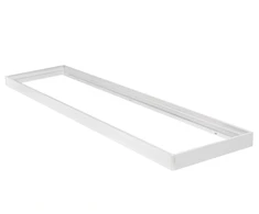 Ecolight LED panelės tvirtinimo rėmelis 1200x300, įspaudžiamas, aliuminis, baltas FC9C1