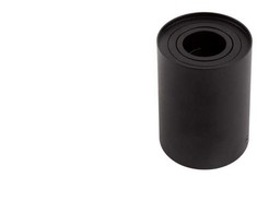 Ecolight GU10 paviršinio montavimo halogeninis šviestuvas, apvalus, juodas, OHN-3C