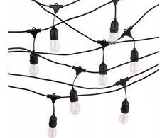 ECOLIGHT2 Eco Light* EC20087 sodo girlianda 1W LED 10M+ 10XG45 E27 2700K