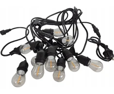 ECOLIGHT2 Eco Light* EC20087 sodo girlianda 1W LED 10M+ 10XG45 E27 2700K