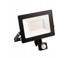 Ecolight2 „Eco Light EC79887“ plonas LED projektorius, 50 W, 4500 lm, 4000 K, IP65, judesio jutiklis, juodas