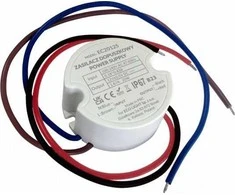 ECOLIGHT2 LED maitinimo šaltinis Eco Light fi60 dėžutei 1.67A 20W 12V IP67 50x50x22 EC20125
