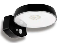 ECOLIGHT2 sieninis šviestuvas Saulės lempa Ecolight SOE-4 EC20118 lauko sieninis šviestuvas sieninis šviestuvas 1x1.2W LED 4000K juoda