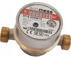 Ecomess PICOFLUX 1/2 CW vandens skaitiklis 1,6m3/val