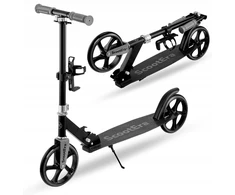 Ecotoys SMILY PLAY SN85284 metalinis paspirtukas juodas
