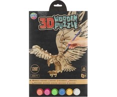 EcoWoodArt Omega Toys *****Medinis 3D dėlionė erelis 400088O 11704