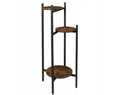 Edaxo Siauras stovimas gėlių vazonas STEM 3 gėlėms, Ø 33 x 80,5 cm