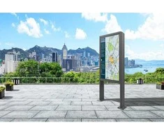 Laikiklis EDBAK POK91 Stand for 49" outdoor, Juodas | EDBAK