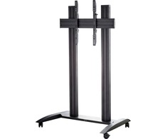 Laikiklis EDBAK Grindų stovas | TRV200 Vaizdo konferencijų vežimėlis | Pakreipimas | 75-86" | Maksimalus svoris (talpa) 120 kg | Juodas