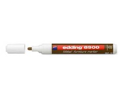 Edding Edding 8900, 1 pc(s), Brown, Fibre tip, Brown, Baltas, Plastic, Round
