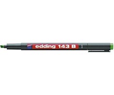 Edding 143 B OHP Marker Permanent 1-3 mm. raudonas 1vnt.