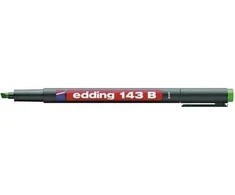 Edding 143 B OHP Marker Permanent 1-3 mm. žalias 1vnt.