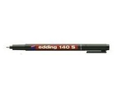 Permanentinis žymeklis-rašiklis Edding 140S OHP, apvaliu galiuku, 0.3mm, raudonos spalvos