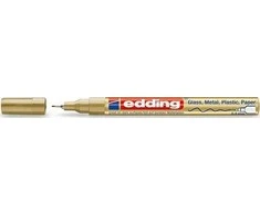 Edding Glossy Oil Marker e-780 EDDING, 0,8 mm, 2 vnt., lizdinė plokštelė, įvairios spalvos