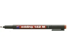 Permanentinis žymeklis Edding 142M OHP, apvaliu galiuku, 1mm, mėlynos spalvos