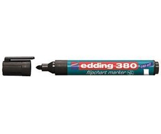 Žymeklis popieriui Edding 380, apvaliu galiuku, 1,5-3mm, juodos spalvos