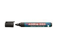 Žymeklis popieriui Edding 380, apvaliu galiuku, 1,5-3mm, žalios spalvos
