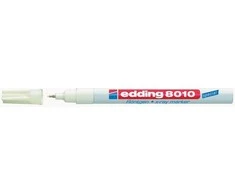 Permanentinis žymeklis Edding 8010 rentgeno nuotraukoms, apvaliu galiuku, 0,8mm, baltos spalvos