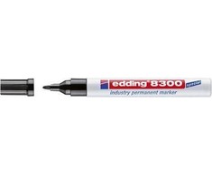 Permanentinis žymeklis Edding 8300, 1,5-3mm, apvaliu galiuku, juodos spalvos