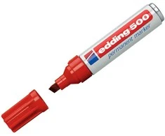 Edding 500 Perm Marker Raudona (4-500002) (4500002)