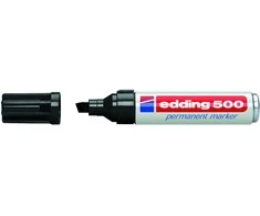 Edding 500 Perm Marker Juodas Juodas (4-500001) (4500001)