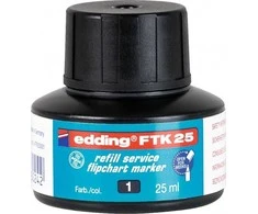 Edding E-FTK 25 dažai, juodas