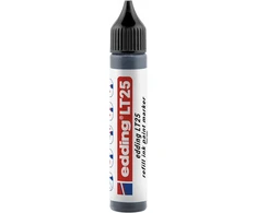 Edding Rašalas olejiniams markeriams e-LT 25 Ecoline* papildyti, juodas (ED-LT25001)
