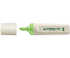 Edding 24 EcoLine, 1 vnt., Šviesiai žalia, Kalto formos antgalis, Žalia, Balta, 5 mm, Vokietija