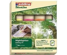 Edding Organiniai filtrai 4 spalvos (24 / 4S ED)