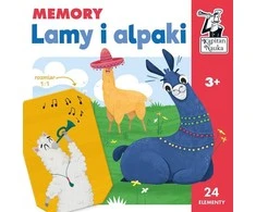 Dėlionė Kapitan Nauka Memory Llamas and Alpacas 3+ GR0636