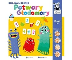 Kapitan Nauka Counting game Hungry Monsters 3-6 metai GR0538