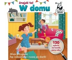 Kapitan Nauka Kapitono mokslo žaidimas šeimai „Find it!“ Namuose 120 žaidimų KS0887