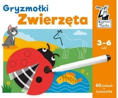 Kapitan Nauka Piešimo kortelės Doodles Gyvūnai 3-6L