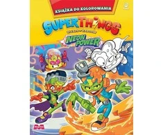Ediba „SuperThings“ neoninių galių spalvinimo knygelė