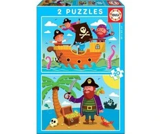 Educa dėlionė 20 vnt. - Piratai