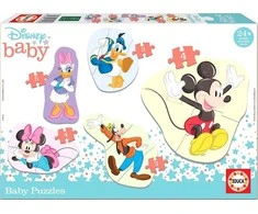 Pirmoji dėlionė EDUCA Disney baby Mikis ir draugai 18590