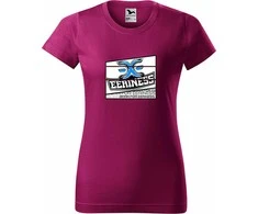 EERINESS Tričko EERINESS, dámské, fuchsia red, dar žinomas kaip Va