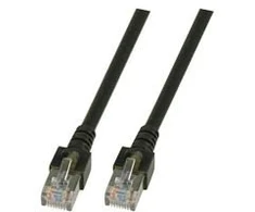 EFB Cat5e, 10m kabelis sieciowy juoda SF/UTP