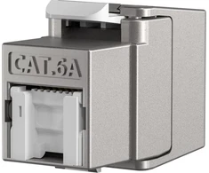 Efb Elektronik EFB Cat6a STP Shortbody Keystone modulis su metaliniu prievado dangteliu
