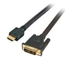 Efb Elektronik EFB Didelės spartos HDMI laidas su Eth. HDMI A-DVI-D, St.-St., 1.0