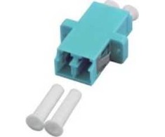 Efb Elektronik EFB Adapteris LC/LC Duplex multimode OM3/OM4, plastikas/keramikinė ugnis, Aqua