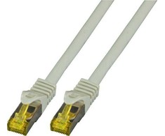 Efb Elektronik EFB EFB jungiamasis kabelis Cat6a S/FTP LSZH su Cat7 žaliu kabeliu 1,5 m PILKAS 10 Gigabit Ethernet 600MHz 4x2xAWG26/7 Atsparus ugniai Mažai dūmų skleidžiantis