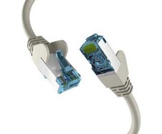Efb Elektronik EFB EFB Netzwerkkabel CAT6a S/FTP PIMF mit CAT7 Rohkabel 10 Gigabit Ethernet Kupfer 15m grau