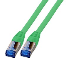 EFB EFB RJ45 patch kabelis S/FTP Cat6A Superflex LSZH ŽALIAS Ilgis 1,5 m 10 Gbit 500 MHz 100 % varis su Cat 7 žaliu kabeliu