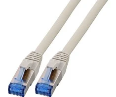 Efb Elektronik EFB EFB RJ45 Patch kabelis S / FTP, Cat.6A, Cat7 TPE superflex, 15m, pilkas